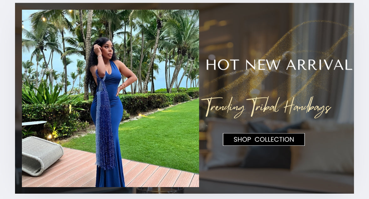 Fringed Grandeur Purse