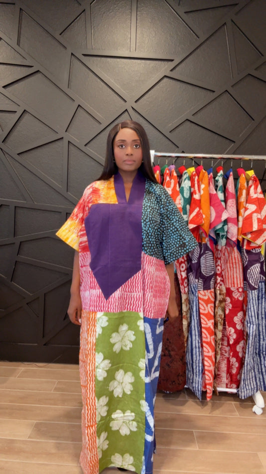 Rolake Purple Kaftan