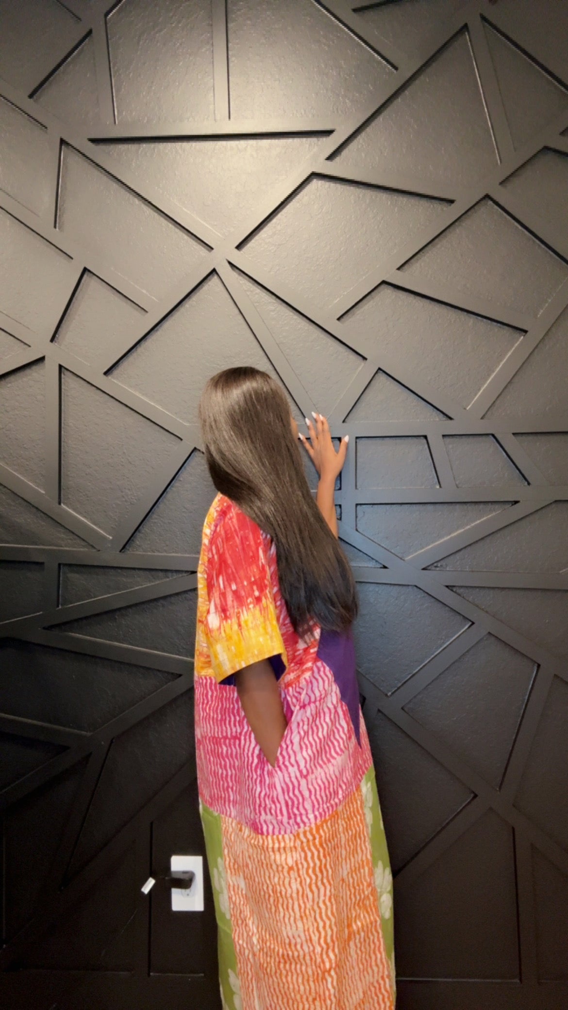 Rolake Purple Kaftan