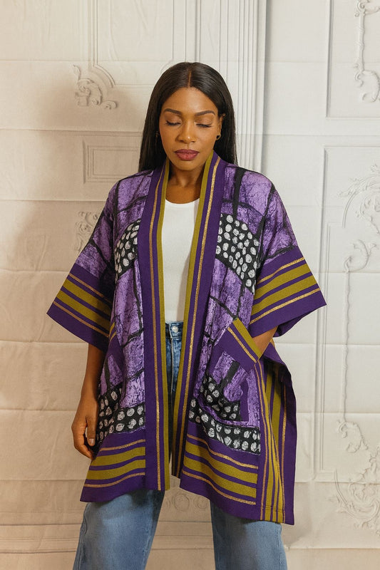 Purple Rain Kimono