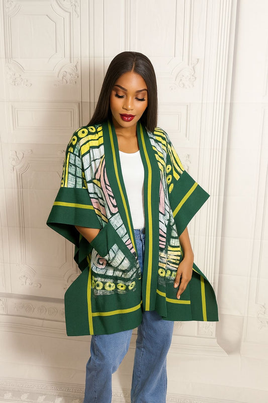 Green Goddess Kimono