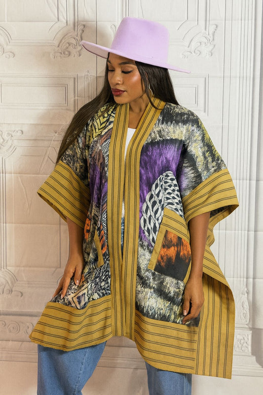 Purple Lite Kimono