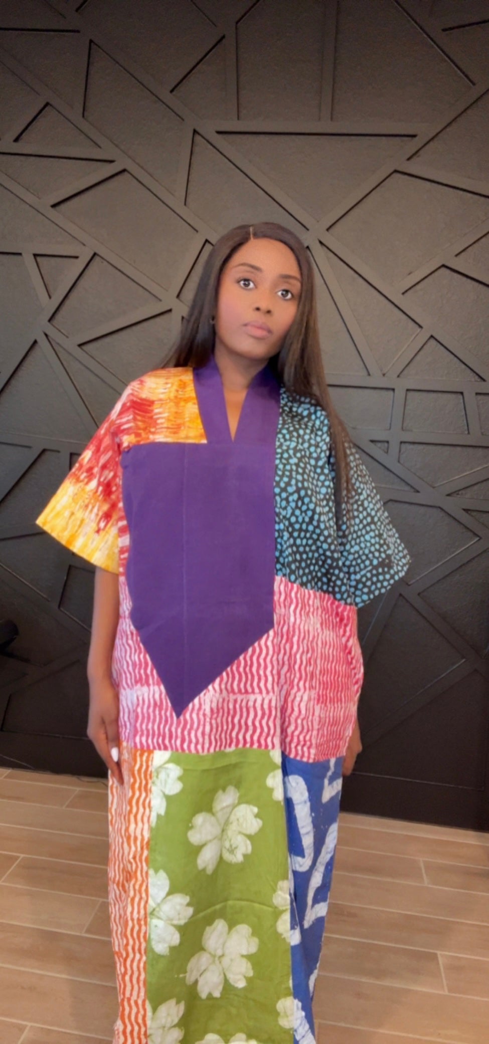 Rolake Purple Kaftan