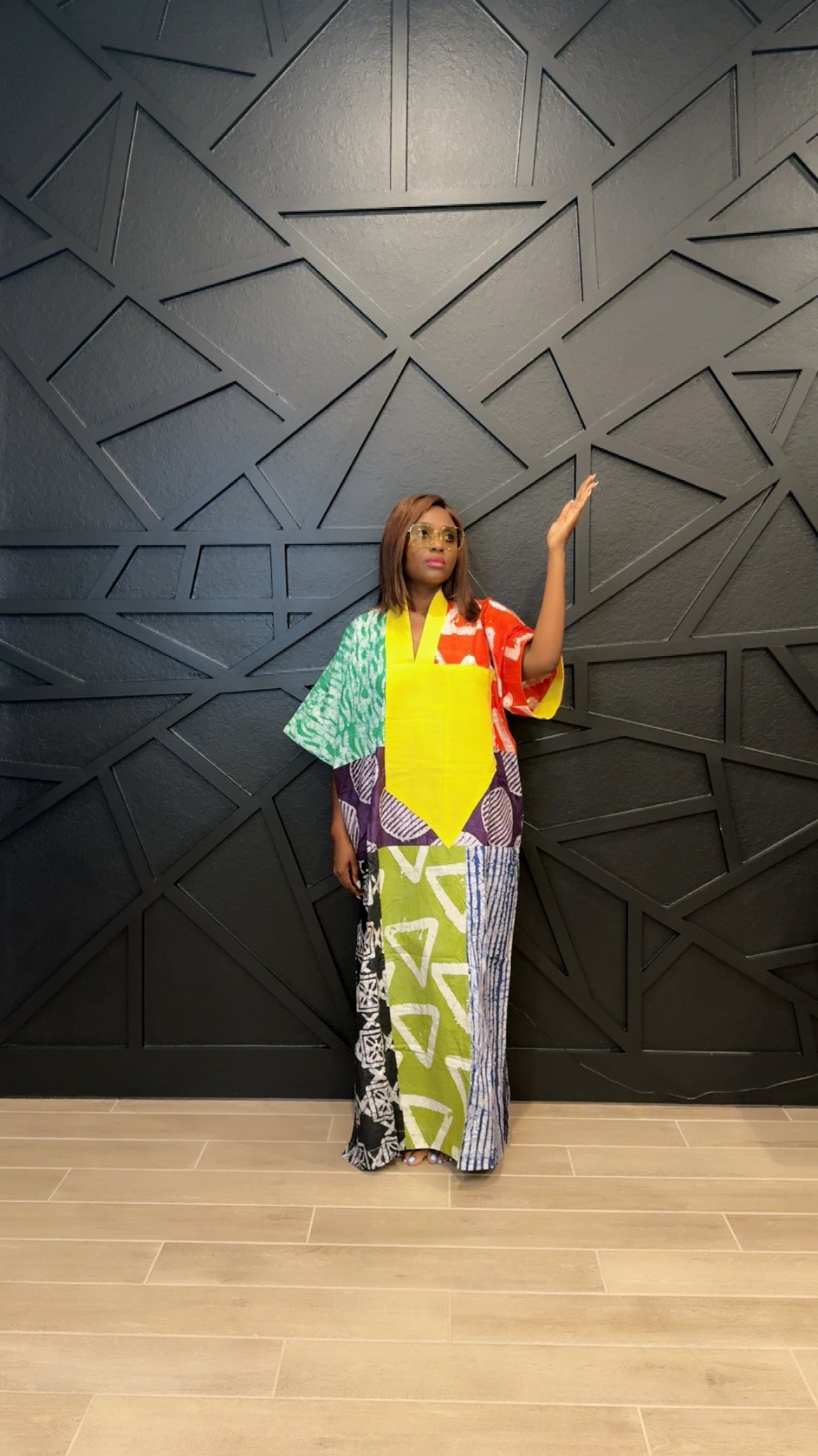 Rolake Yellow Kaftan